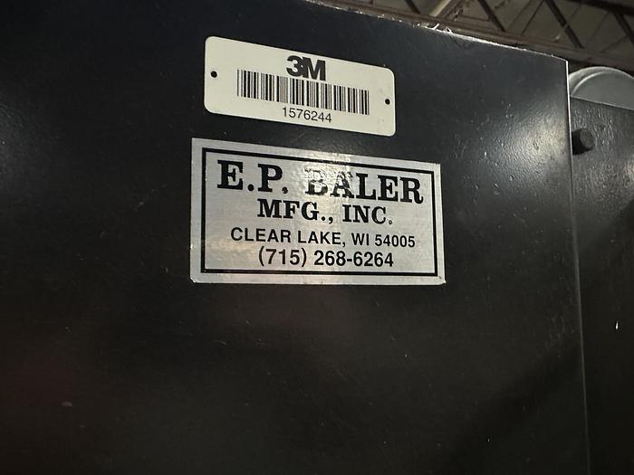 Used E.P. BALER MFG., INC. VERTICAL BALER