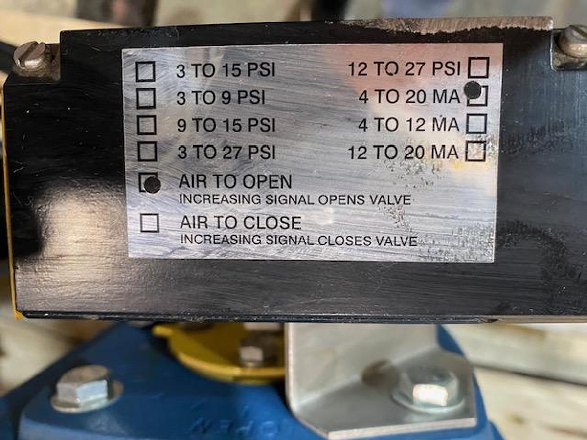 DEZURIK SIZE 6 VPB STYLE SS BALL VALVE UNUSED