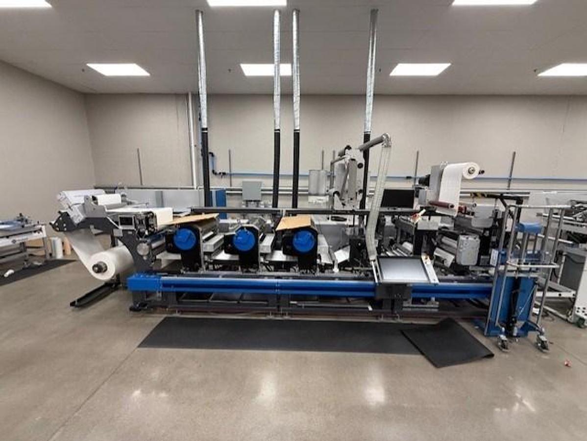 Used 17.5"/445mm GALLUS LAVELMASTER 440 8 COLOR FLEXO PRESS MFG 2022