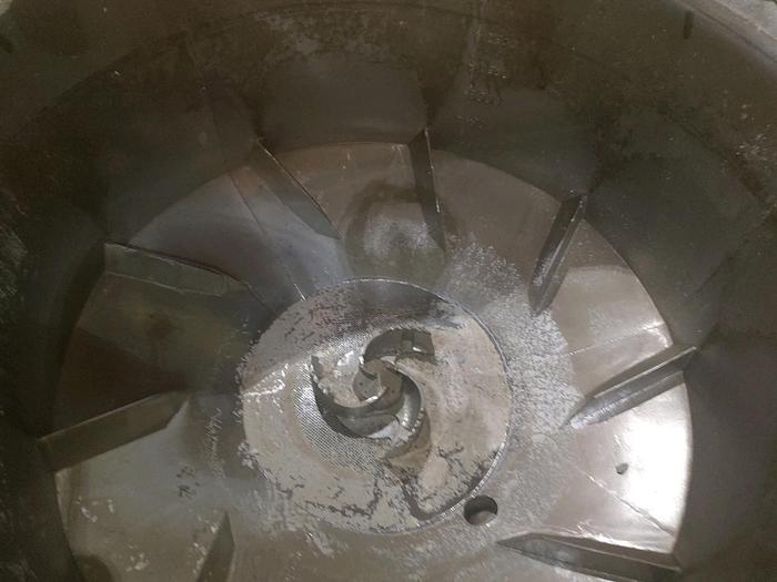 Used 18' BLACK CLAWSON HCV BATCH PULPER WITH SIZE 3 HYDRAPULPER DRIVE AND 500 HP MOTOR S/S