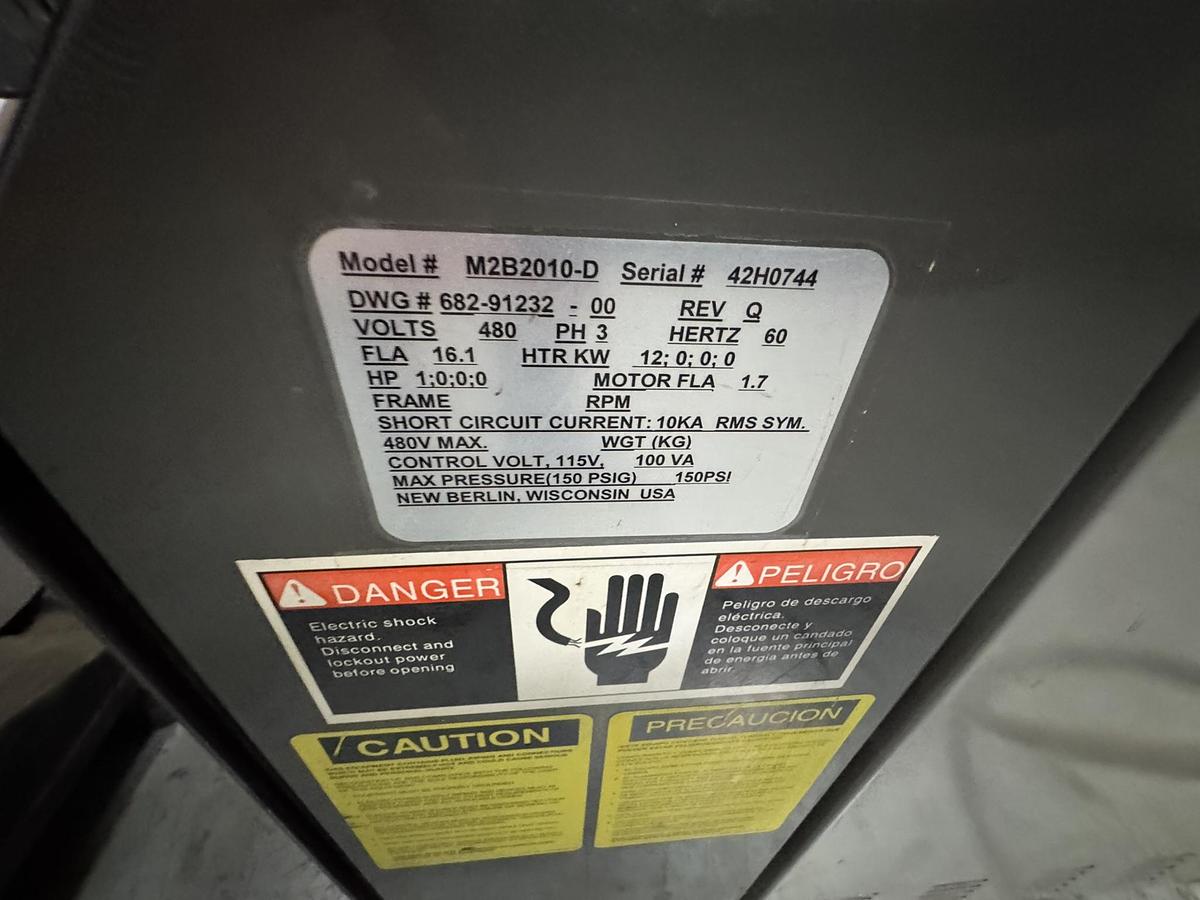 Used 59" WIDE NORDMECCANICA SUPER SIMPLEX 1500 SOLVENTLESS LAMINATOR - MFG 2012