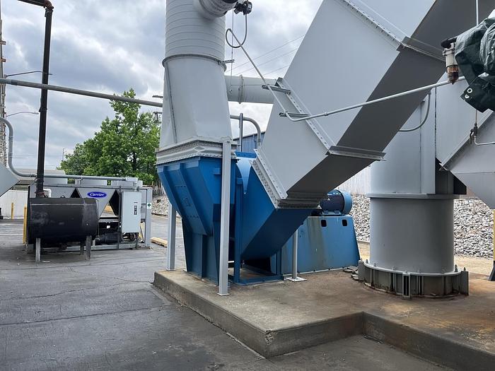 Used GEOENERGY GEOTHERM REGENERATIVE THERMAL OXIDIZER (RTO) 45,000 SCFM