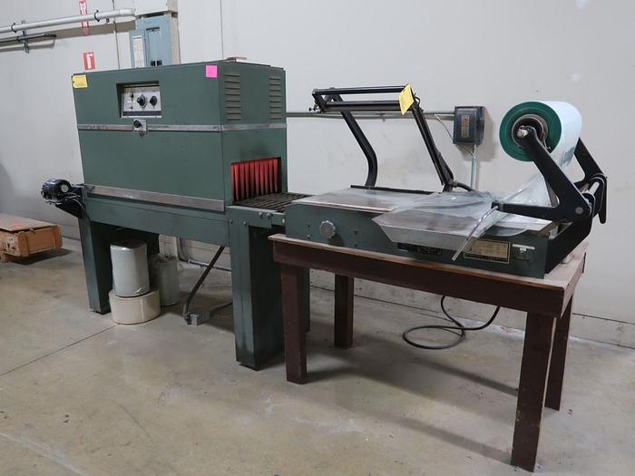 Used WELDOTRON 6101 L BAR SEALER WITH HEAT TUNNEL