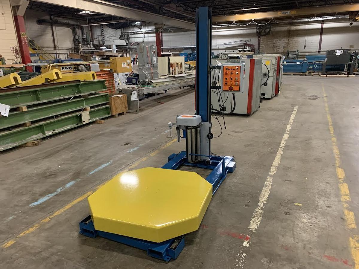Used ORION MODEL H66-124 PALLET WRAPPER WITH 5,000 POUND SCALE