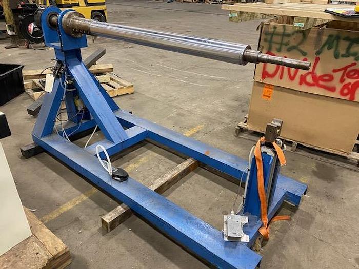 Used CUSTOM 50" WIDE UNWIND STAND  52" DIA.