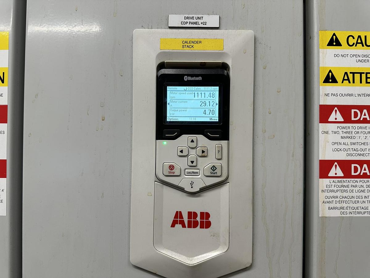 Used 110" (2.8M) VOITH FOURDRINIER PAPER MACHINE WITH DUOFORMER D SHOE PRESS SECTION MANUFACTURED 2002