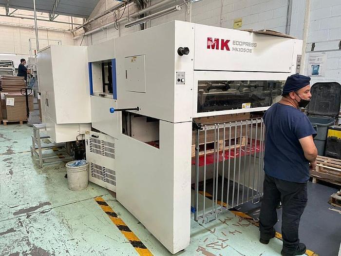Used MK ECOPRESS 1050-E DIE CUTTER MFG 2014