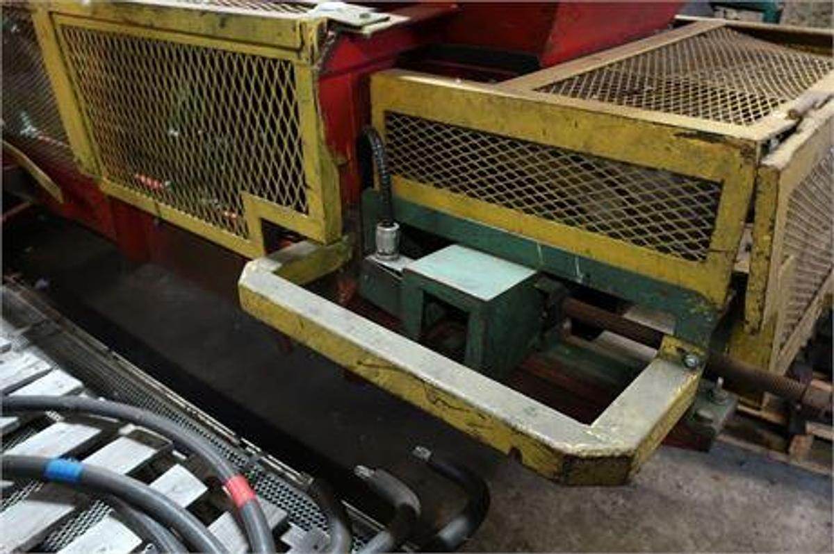Used CIMP MODEL PCR 1600 TIRE SHREDDING LINE WITH 200HP CIMP 1600 GRANULATOR & 125HP CIMP 1200 GRANULATOR