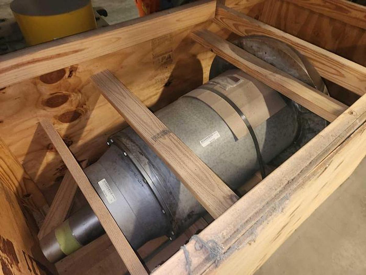 Used BLACK CLAWSON MODEL UV800 PRESSURE SCREEN S/S, UNUSED SPARE ROTOR