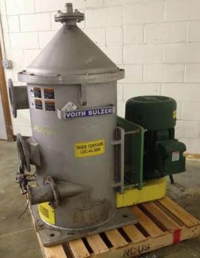 Used VOITH/SULZER STAINLESS STEEL PRESSURE SCREEN MODEL VPS 05