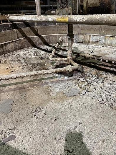 Used KADANT AES MODEL 4035 8'DIA. GRAVITY STRAINER