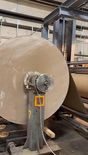 Used 72" CAMERON MODEL T-10 TWO DRUM WINDER MODEL 6