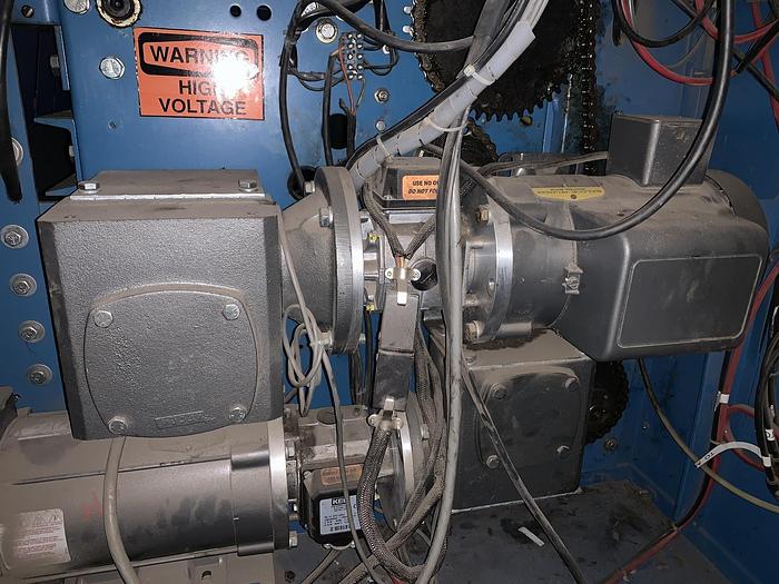 Used 96" ROSENTHAL SHEETER WITH SCORE SLITTING AND STACKER/FOLDING BAR - ALLEN BRADLEY CONTROLS PENDING JA Sold