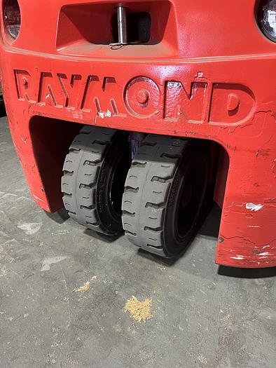 Used RAYMOND 445-C35TT 3500LB CAPACITY ELECTRIC FORKLIFT SIDESHIFT 3-STAGE MAST