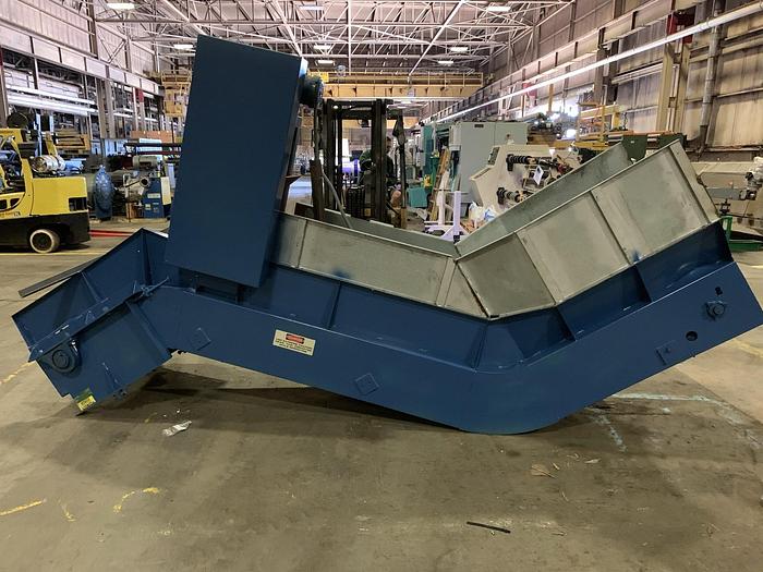 Used MAREN MODEL 60 SHREDDER W/ INCLINE CONVEYOR AND DUMPER