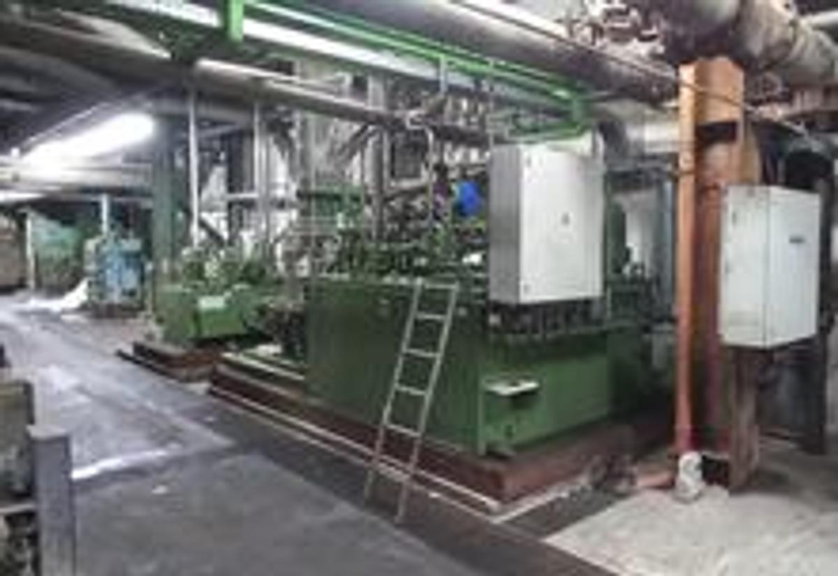 Used 178" WIDE (4.54M) BELLMER SHOE PRESS