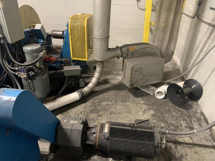 Used 60" WIDE KIDDER PAPER SLITTER REWINDER - UPDATED DRIVE - PENDING