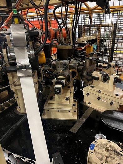 Used PAPER MACHIENRY CORPORATION MODEL PMC-1002 PAPER CUP MACHINE MANUFACTURED 2014