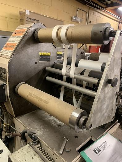 Used 26" WIDE DUSENBERY MODEL 633 AC 15" REWIND DIAMETER