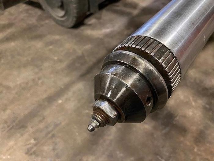 Used APPLETON MFG. 120"  UNIVERSAL CORE CUTTER MANDREL, 3.020" DIA. CORES