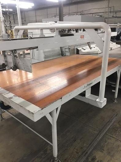 Used 110" LAWSON PACEMAKER 11 GUILLOTINE CUTTER WITH MICROCUT- SOLD JA