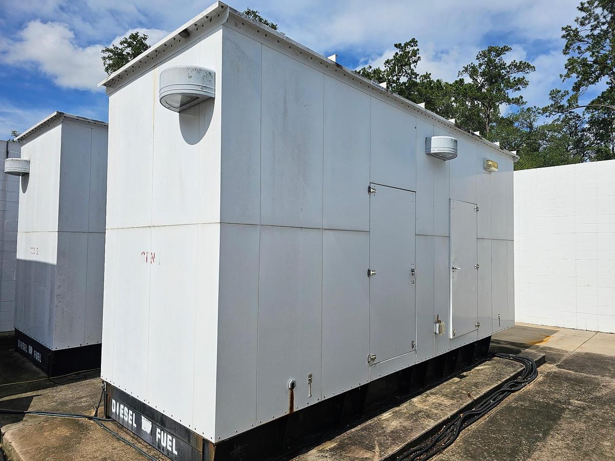 Used 500 KW GENERAC POWER SYSTEMS, INC BACK UP DIESEL GENERATOR