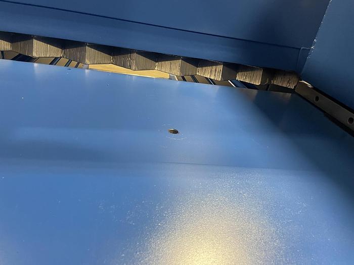 Used BALEMASTER MODEL EO-1700 WIDE MOUTH HORIZONTAL AUTO TIE BALER 10" CYLINDER - RECONDITIONED