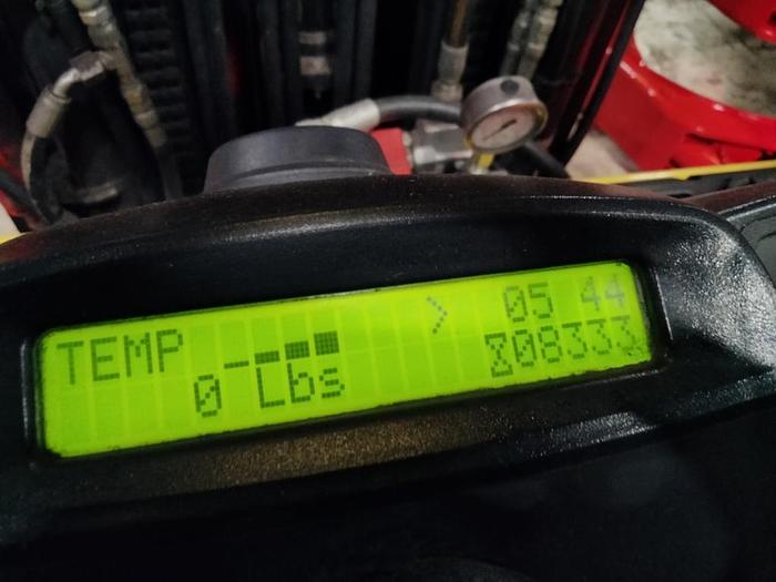 Used 12,000 POUND HYSTER MODEL S120FTPRS TRIPLE STAGE ROLL CLAMP TRUCK 2018