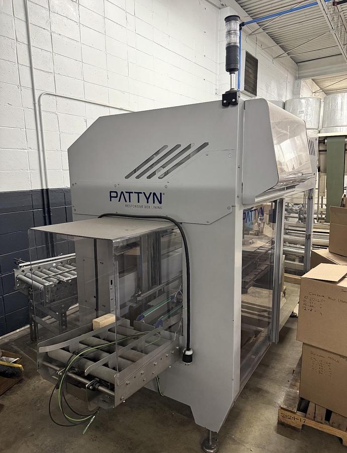 Used PATTYN MODEL ZIM-A TYPE 11 BAG INSERTER - MANUFACTURED 2020