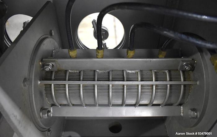 Used VINCENT MODEL CP-4-VT SCREW PRESS S/S