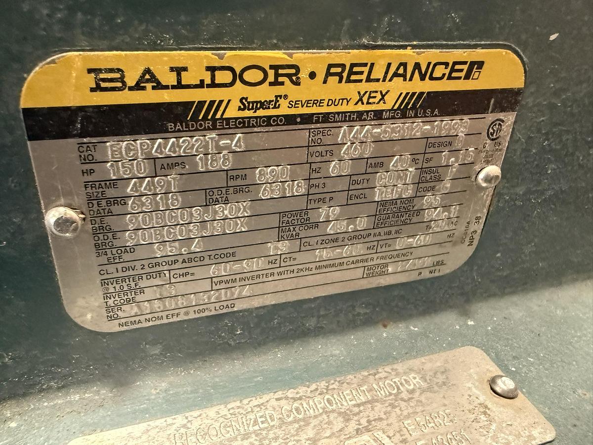 16" VALMET DD6000 REFINER MANUFACTURED 2019