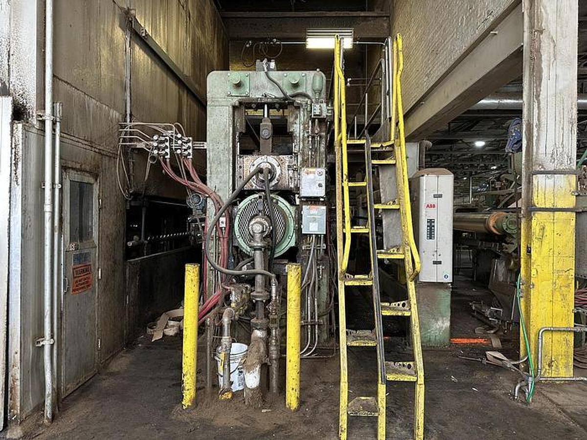 Used 110" (2.794mm) VOITH FOURDRINIER PAPER MACHINE MANUFACTURED 2002