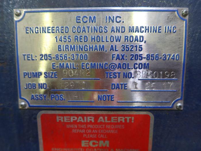 Used NASH MODEL 904-R2 VACUUM PUMP C/I