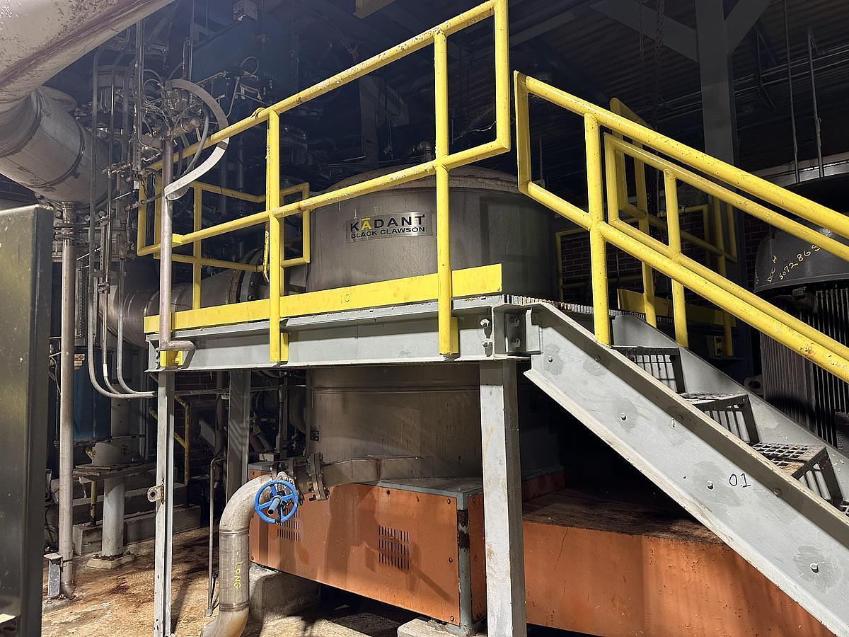 Used BLACK CLAWSON MODEL UV800 PRESSURE SCREEN  S/S