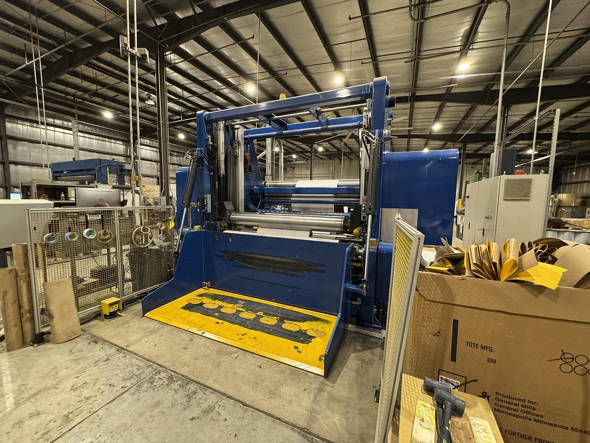 Used 80.5" WIDE AUSQUIP MODEL JM-80-60 TWO DRUM WINDER