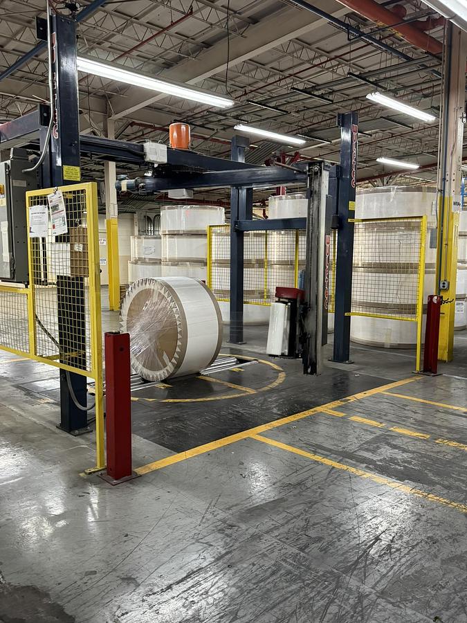 Used WULFTEC MODEL WRT-200-CW PALLET WRAPPER