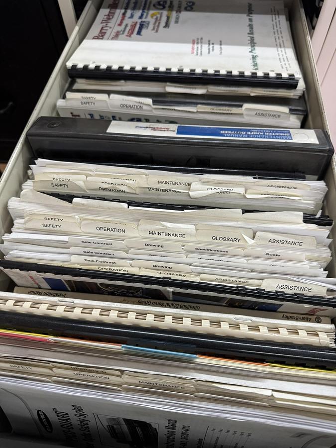 Used 73" WIDE BW PAPERSYSTEMS / MARQUIP DUAL ROTARY SHEETER WITH D2 SPLICER