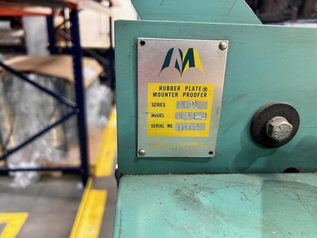 Used 62" WIDE (61" PRINT WIDTH) PCMC 8 COLOR CI PRINTING PRESS WITH MOUNTER