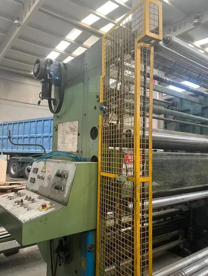 Used 70" WIDE (1800mm) UTECO 6 COLOR STACK PRESS