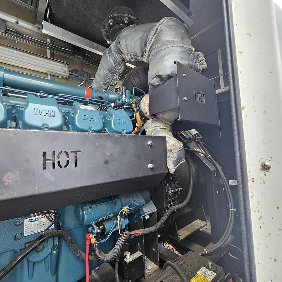 Used 500 KW GENERAC POWER SYSTEMS, INC BACK UP DIESEL GENERATOR