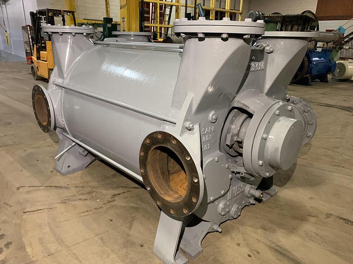 Used NES NBE SERIES MODEL NBE3-526 SINGLE STAGE LIQUID RING VACUUM PUMP