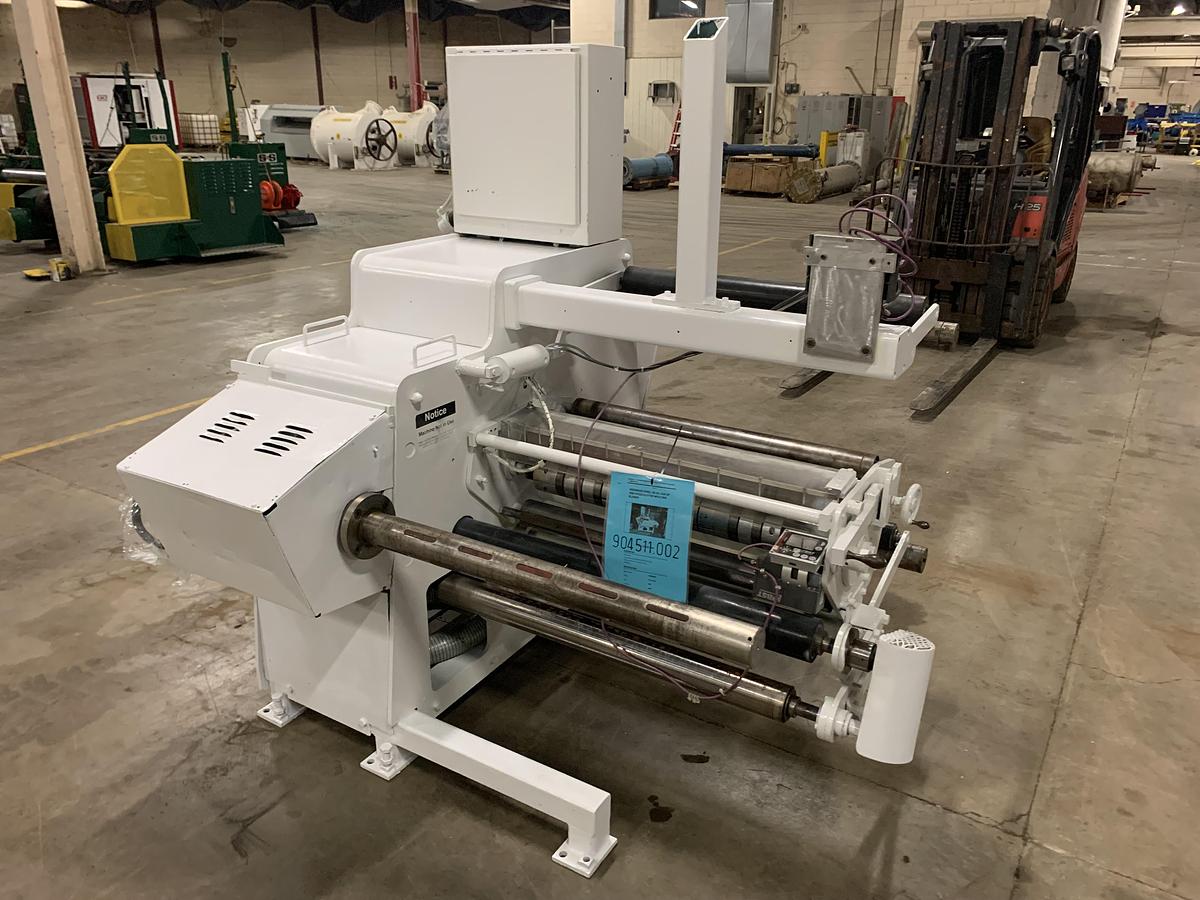 Used VOORWOOD MODEL 30-24/ 24R 30"  HIGH SPEED SLITTER WITH TRIM BLOWER