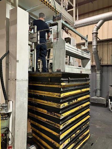 Used 57" WIDE PCMC INFINITY 10 COLOR PRINTING PRESS GEARLESS