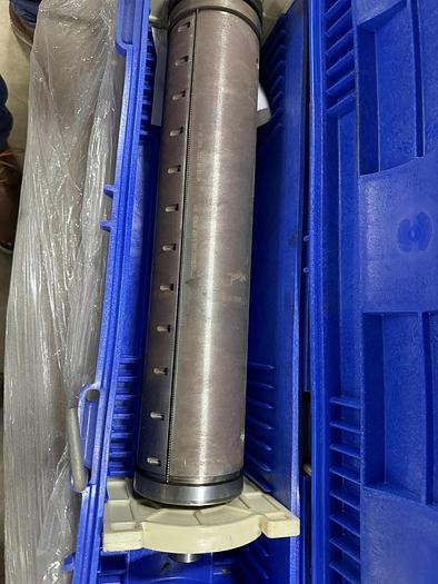 Used 13" WIDE NILPETER FB-4300 8 COLOR FLEXO PRESS 1 DIE CUTTING STATION