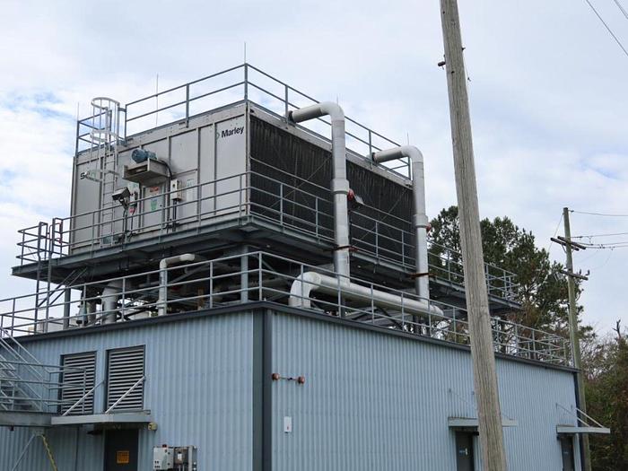 Used THREE SPX MARLEY COOLING TOWERS MANUFACTURED 2017