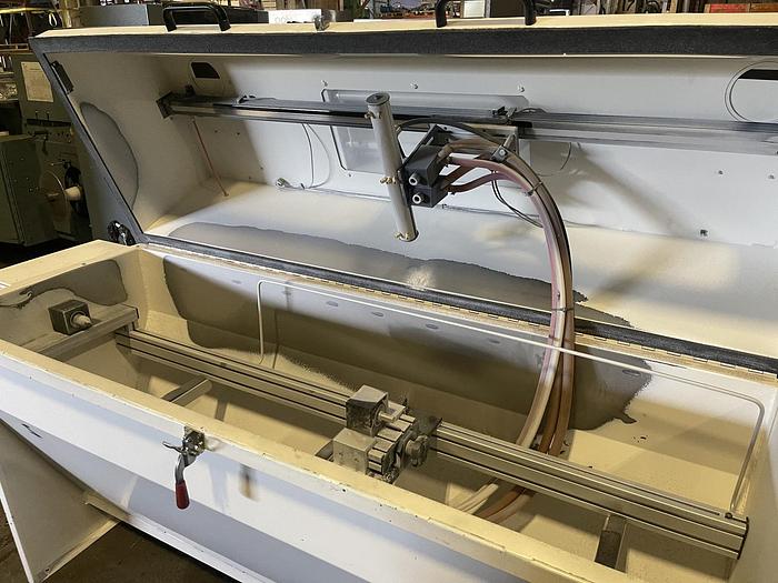 Used 45" MICROCLEAN FLEXO CONCEPTS MODEL MC 72 ANILOX CLEANER WITH DC 200 FILTER PENDING JA