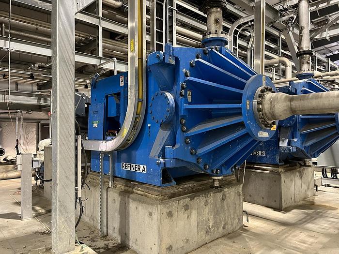 Used ANDRITZ REFINER MODEL 50-1CP PRESSURIZED MFG 2018 - PENDING