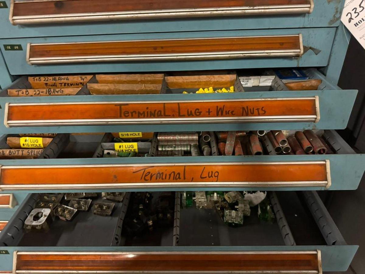 Used VIDMAR 15 DRAWER TOOL CABINET WITH CONTENTS