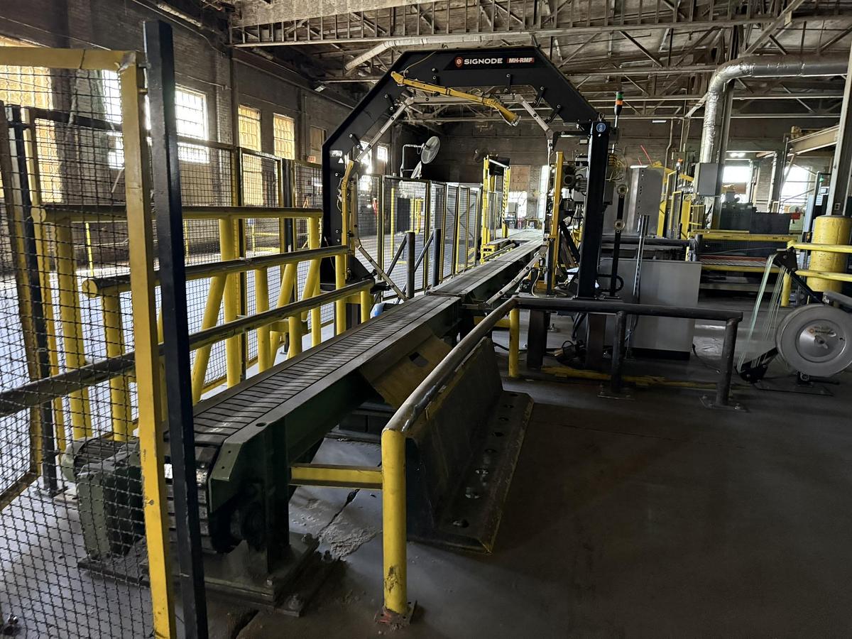 Used SIGNODE MODEL MH-RMF ROLL STRAPPER MANUFACTURED 2022