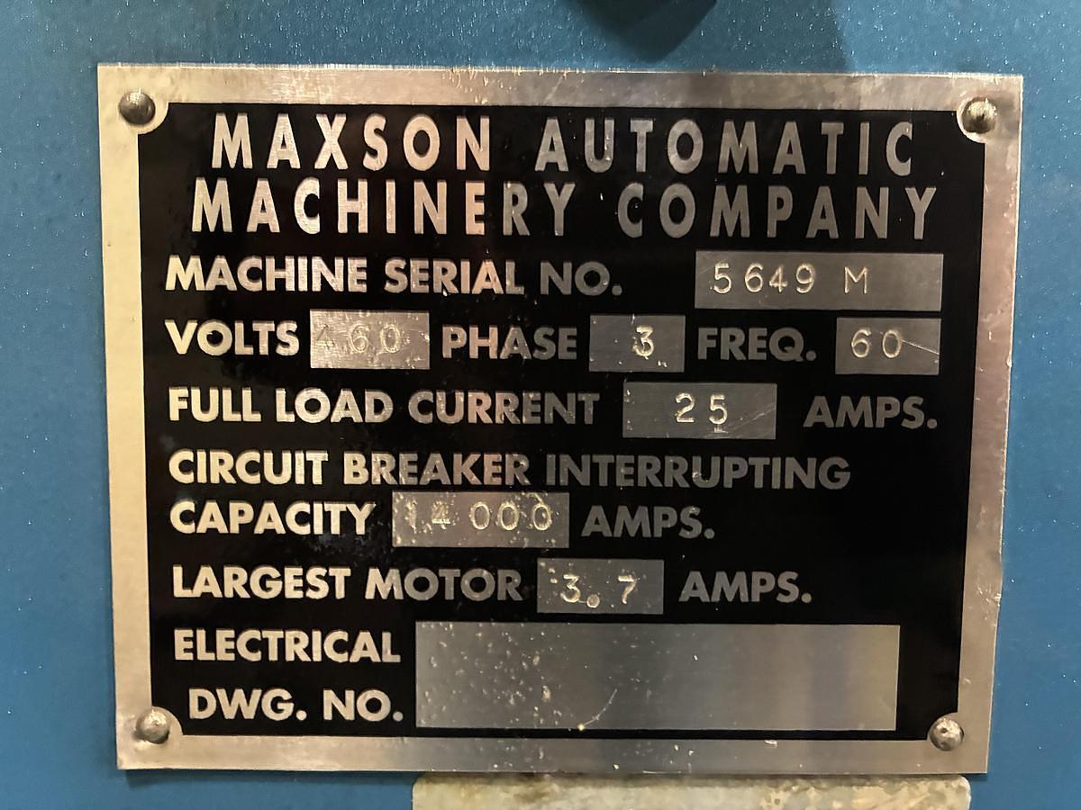 Used 72" MAXSON CITATION UNWIND 72" DIAMETER